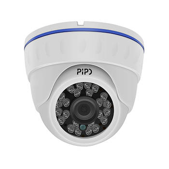 2MP мультиформатна камера PiPo в металевому куполі PP-D1O24F200ME 3,6 (мм)
