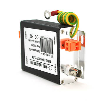 Грозозахист для відеообладнання з коаксіальним і кабелем живлення ( Video + Power Lightning)