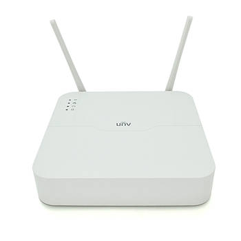 4-канальний WiFi мережевий реєстратор Uniview NVR301-04LB-W