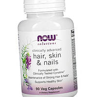 Вітаміни для волосся, шкіри та нігтів Now Foods Hair, Skin & Nails 90 капсул нау фудс