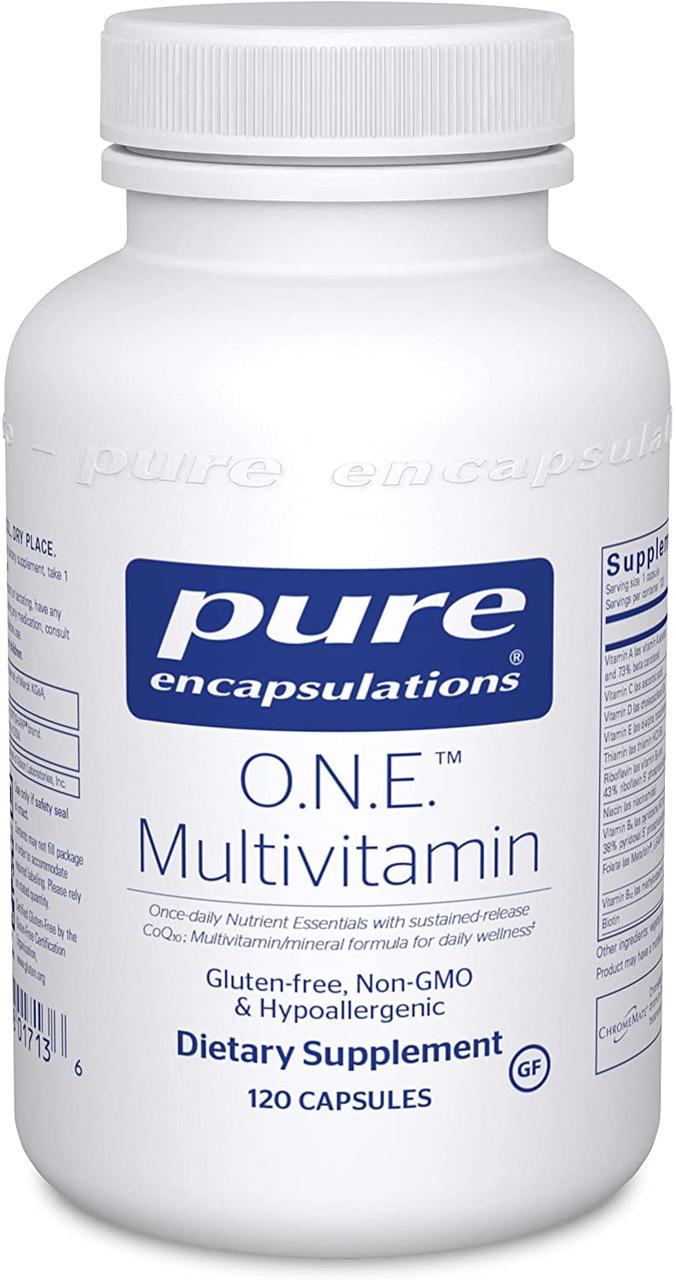 Pure Encapsulations O.N.E. Multivitamin / Мультивітаміни для прийому один раз на день 120 капс
