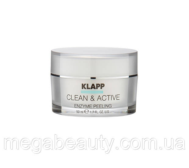 Ензимна маска-пілінг Clean & Active Enzyme Peeling, 50 ml Klapp