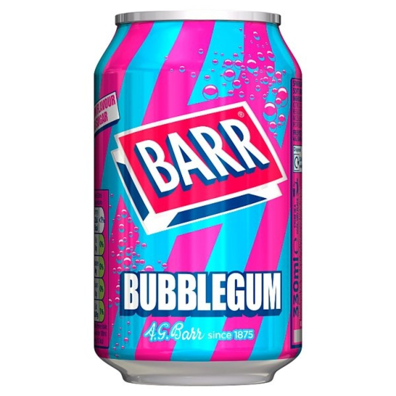 Газована вода Barr Bubblegum 330ml