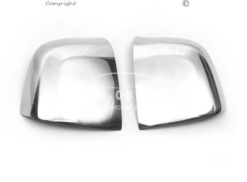 Накладки на дзеркала Opel Combo 2012-2018 нерж - виробник №1