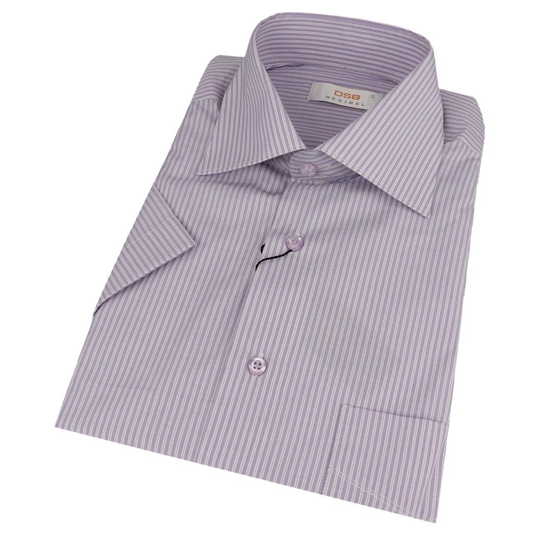 Бузкова чоловіча сорочка з коротким рукавом Desibel 530 NKC 14, фото 1