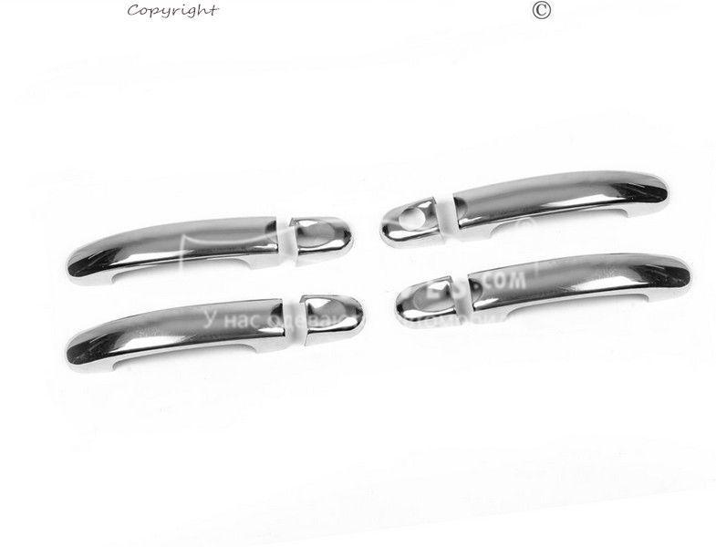 Накладки на дверні ручки Volkswagen Touran 2003-2010 з 4 шт, - виробник №1