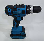 Шуруповерт акумуляторний Kraissmann 101 E-ABS 20UL (ударний, акумулятор 4Ач), фото 2