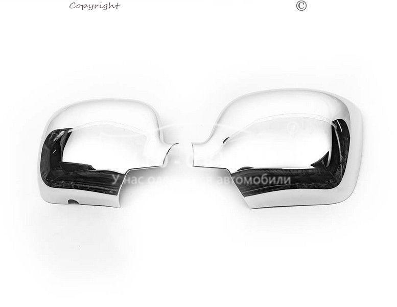 Накладки на дзеркала Renault Kangoo 2008-2012 нерж, фото 1