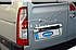 Накладка над номерним знаком Renault Master 2010-... нерж, фото 3
