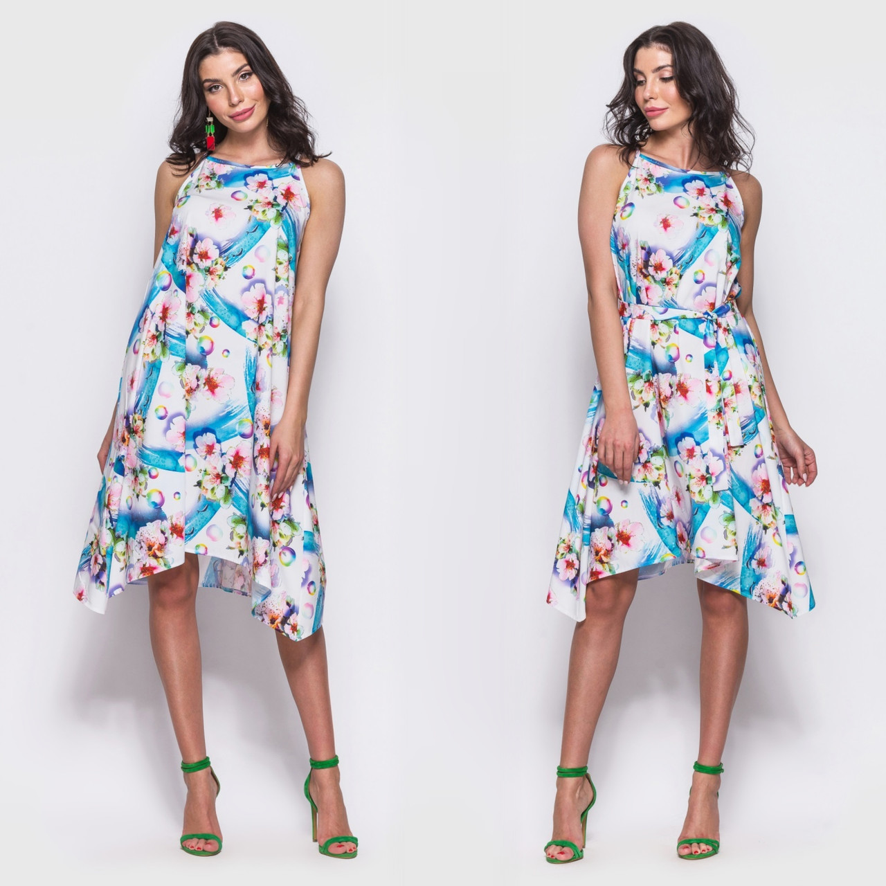 Модний жіночий літній сарафан з принтом a.play M 46, фото 1