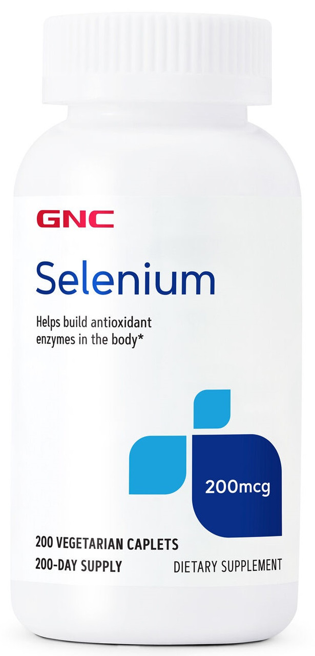 Селен GNC — Selenium 200 мкг (200 таблеток)