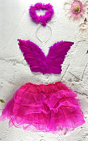 Новорічний Костюм: Крила, обруч, спідниця 0900-262