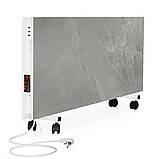 Подвійний керамічний обігрівач c програматором Flyme 1200PW сірий кварц, фото 9