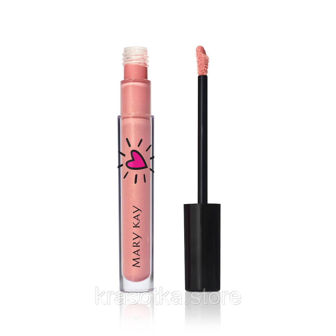 169302.Mary.Kay Блиск.для.губ Unlimited. Впевнений Рожевий. Confident Pink. Перламутровий, фото 1