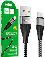 Интерфейсный кабель USB-microUSB 1m Hoco X57 Black