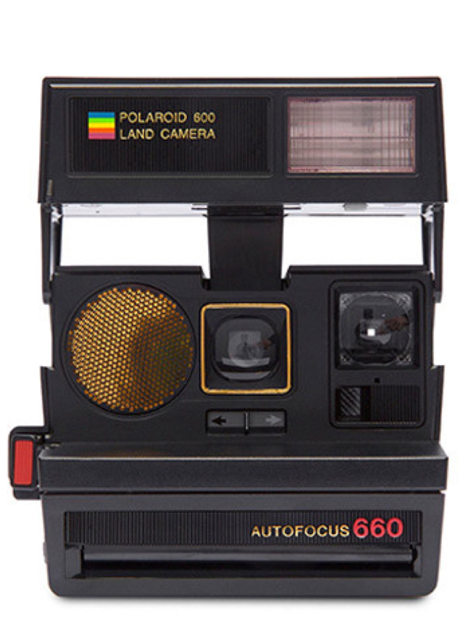 Винтажная камера моментальной печати Polaroid Sun 660 AF черная ...