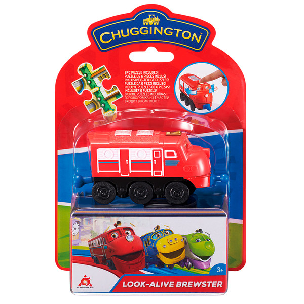 CHUGGINGTON паровозик Вілсон з механічною функцією та пазлом