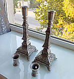 Реставрація настільних підсвічників (посріблення), фото 2