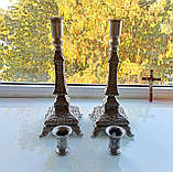 Реставрація настільних підсвічників (посріблення), фото 5