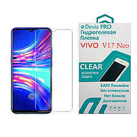 Гидрогелевая пленка для Vivo V17 Neo / Y17 Neo глянцевая прозрачнаяя