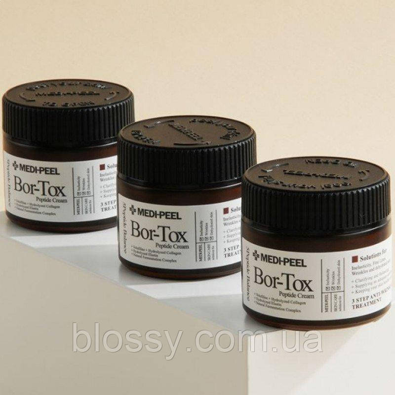 Лифтинг-крем с пептидным комплексом Medi-Peel Bor-Tox Peptide Cream 50 мл - фото 2 - id-p1522769060