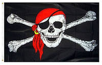 Пиратский флаг - Весёлый Роджер 90x150см