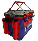 Сумка для риби 38 см із тримачами для 2 вудлищ 35 літрів, фото 2