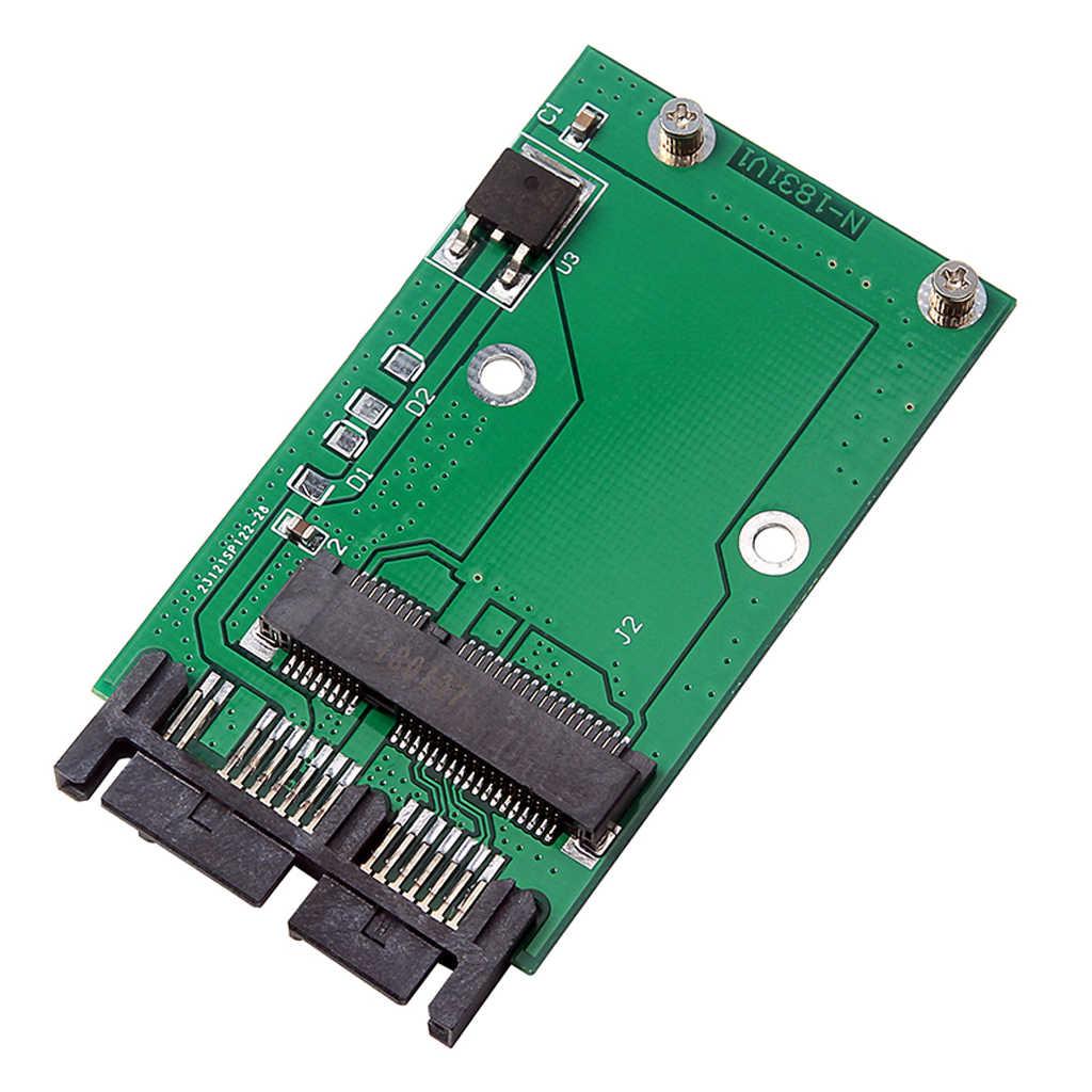Переходник micro SATA 1.8" HDD на mSATA mini PCIe SSD (7+7+2pin) - фото 2 - id-p1522789810