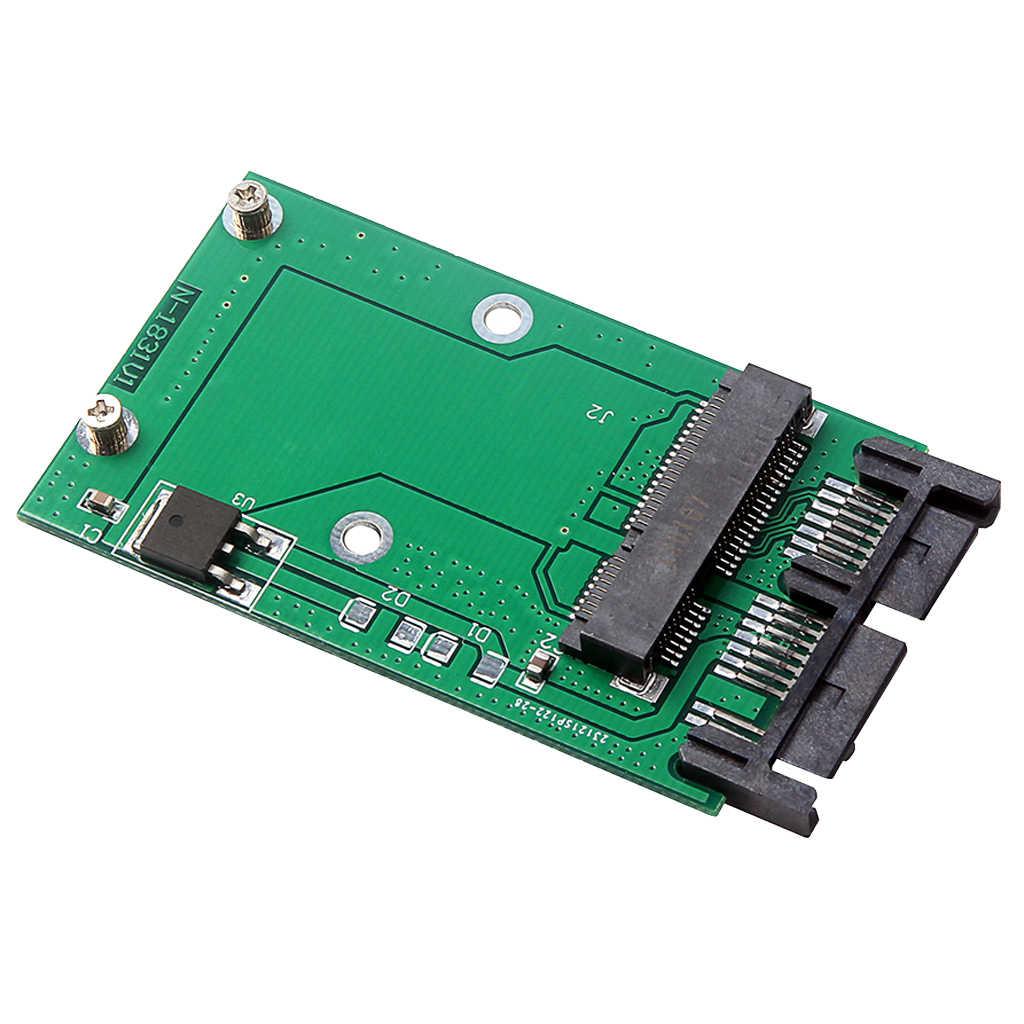 Переходник micro SATA 1.8" HDD на mSATA mini PCIe SSD (7+7+2pin) - фото 3 - id-p1522789810