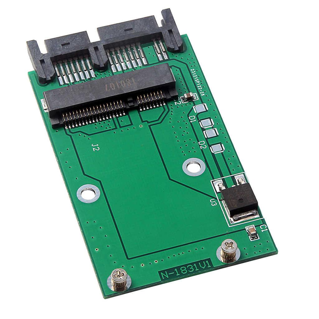 Переходник micro SATA 1.8" HDD на mSATA mini PCIe SSD (7+7+2pin) - фото 5 - id-p1522789810
