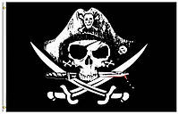 Пиратский Флаг Череп с Саблями 90x150см Jolly Roger