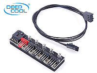 Сплітер розгалужувач DEEPCOOL PH-15 4 pin на 5 кулерів 3/4 pin Fan Hub