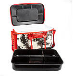 Пластикова сумка-кан для риби місцем під 2 спінінги з ПВХ Mifine 45 см, фото 2