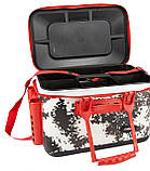 Пластикова сумка-кан для риби місцем під 2 спінінги з ПВХ Mifine 45 см, фото 3