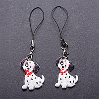 Брелок "Собака Далматинець" купити біжутерію дешево оптом в інтернеті