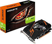 Видеокарта GeForce GT1030, Gigabyte, OC, 2Gb DDR5, 64-bit, DVI/HDMI, 1544/6008MHz (GV-N1030OC-2GI)