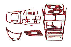 Накладки на панель (03-06) Дерево для Nissan Almera N16 2000-2006 рр