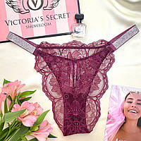 Трусики Bombshell Shine Strap Brazilian Panty Victoria's Secret, размер XS