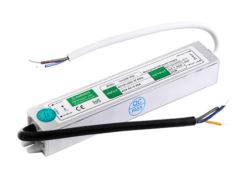 Блок живлення 20W-1.66А IP67 metal 12V
