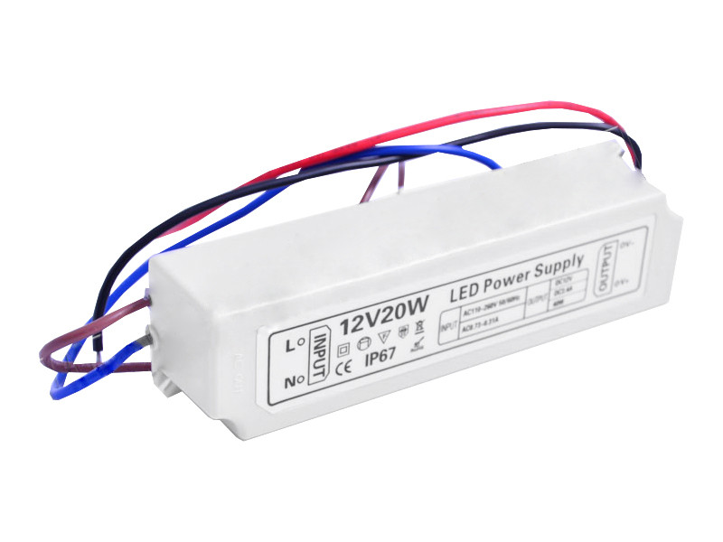 Блок живлення 20W-1.66А IP67 plastic12V