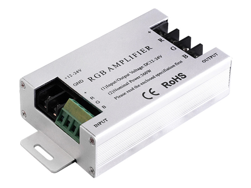 Підсилювач для RGB стрічки 360Вт 12-24V LEDUA
