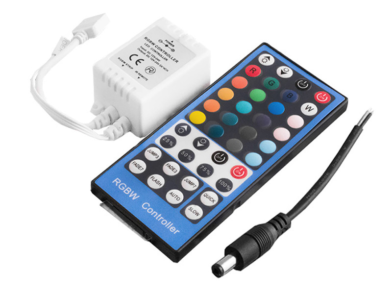 Контролер RGBW 8А 12-24V інфрачервоний 40 кнопок LEDUA