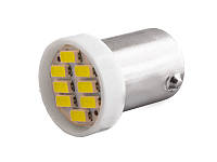 Світлодіодна авто лампа BA9S-3014-8smd білий 24V LEDUA