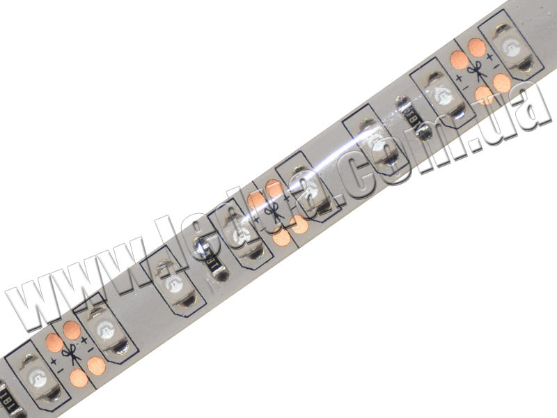 Світлодіодна стрічка 3528-120led-8mm-12В, IP65 жовтий
