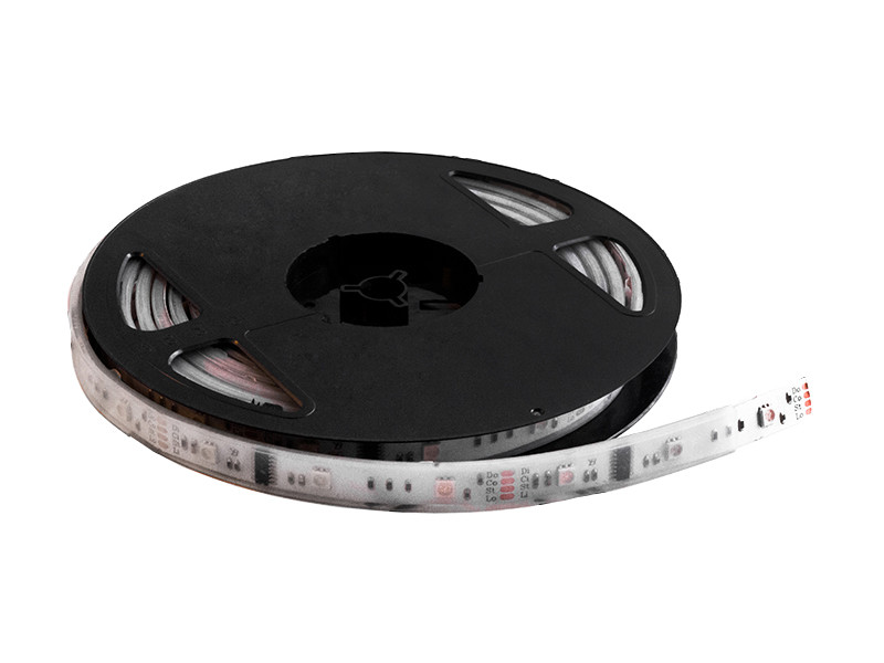 Світлодіодна стрічка 5050-30led-10mm-12V 7,2W/m IP68 RGB біжучий вогонь LEDUA