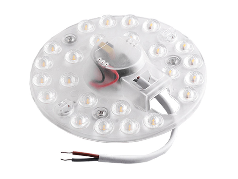 Світлодіодні модулі 2835 24led 165-265V 900lm 12W 6500k магніт/LR105 LEDUA