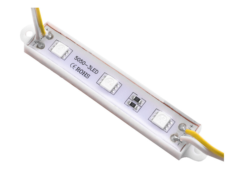 Світлодіодні модулі 5050-3smd 12V IP65 жовтий