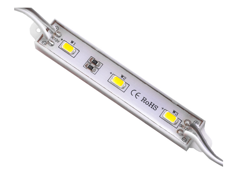 Світлодіодні модулі 5630-3smd 12V IP65 25-30lm білий