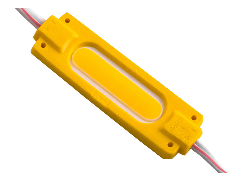 Світлодіодні модулі COB-1шт 12V 2w 70мм жовті