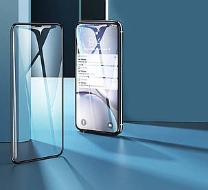 Захисне скло Remax Sino series для iPhone 12 Pro 6.1" Прозорий/ Чорний (153995), фото 3